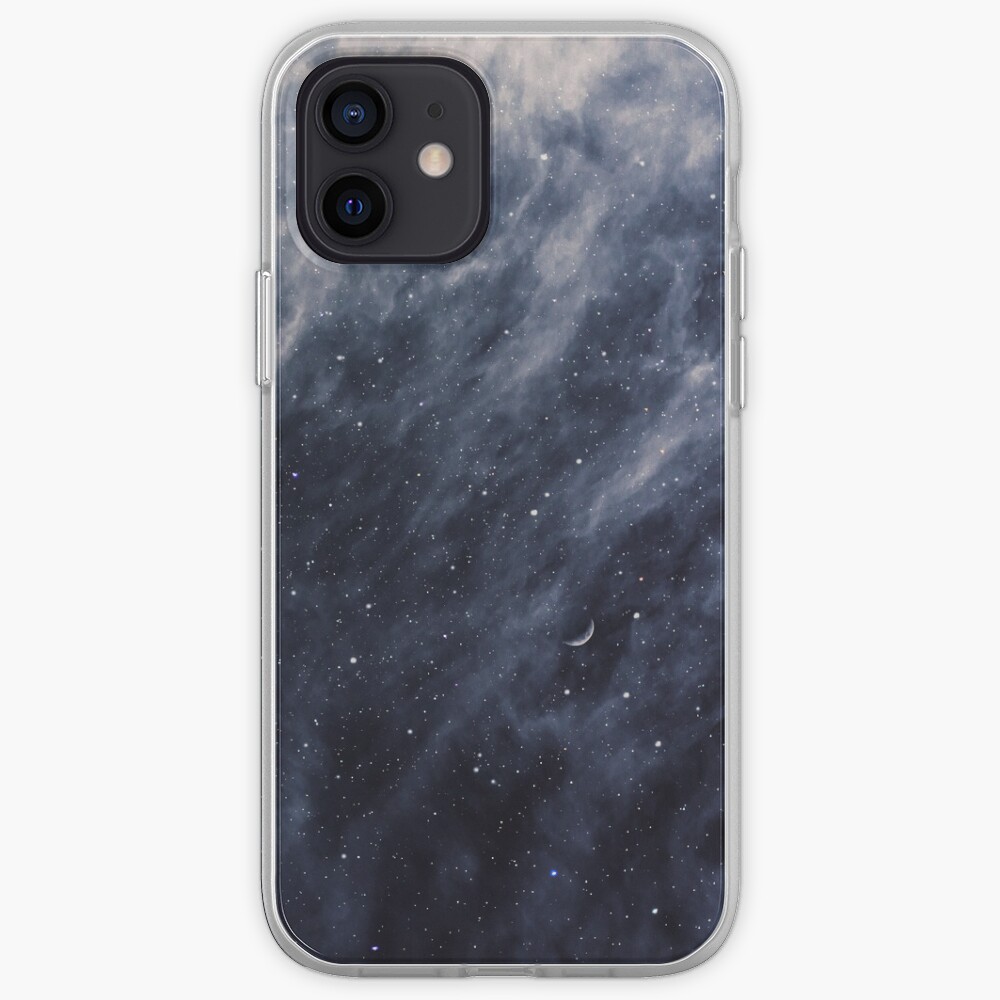 Blue Clouds, Blue Moon iPhone Case & Cover