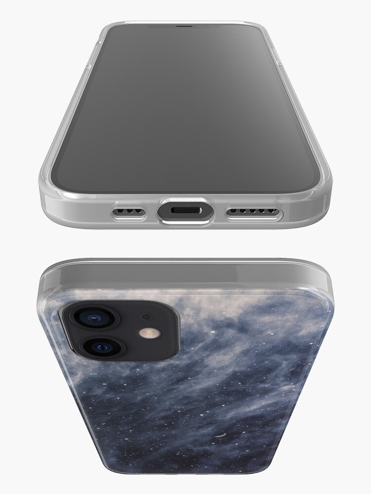 Alternate view of Blue Clouds, Blue Moon iPhone Case & Cover