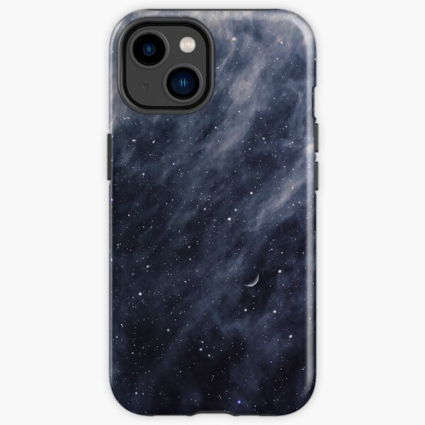 Blue Clouds, Blue Moon iPhone Tough Case