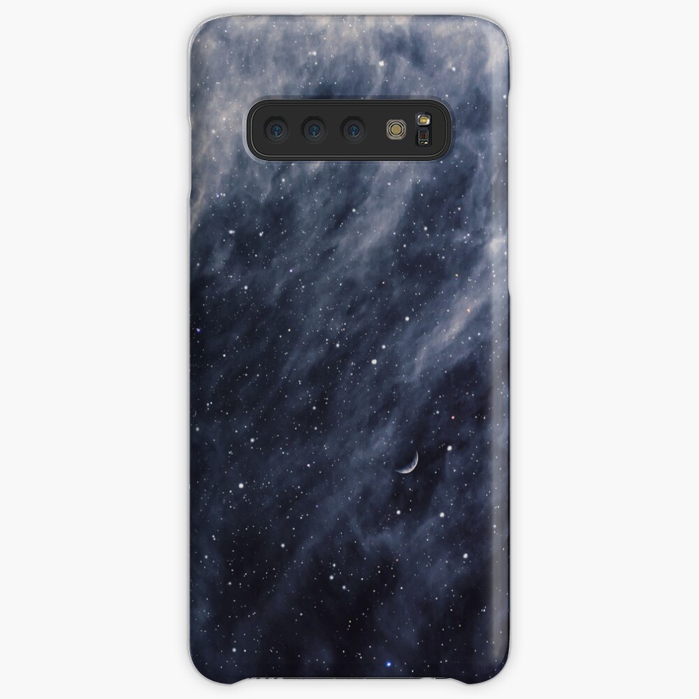 Blue Clouds, Blue Moon Case & Skin for Samsung Galaxy