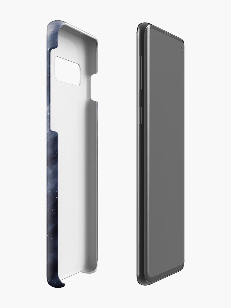 Alternate view of Blue Clouds, Blue Moon Case & Skin for Samsung Galaxy
