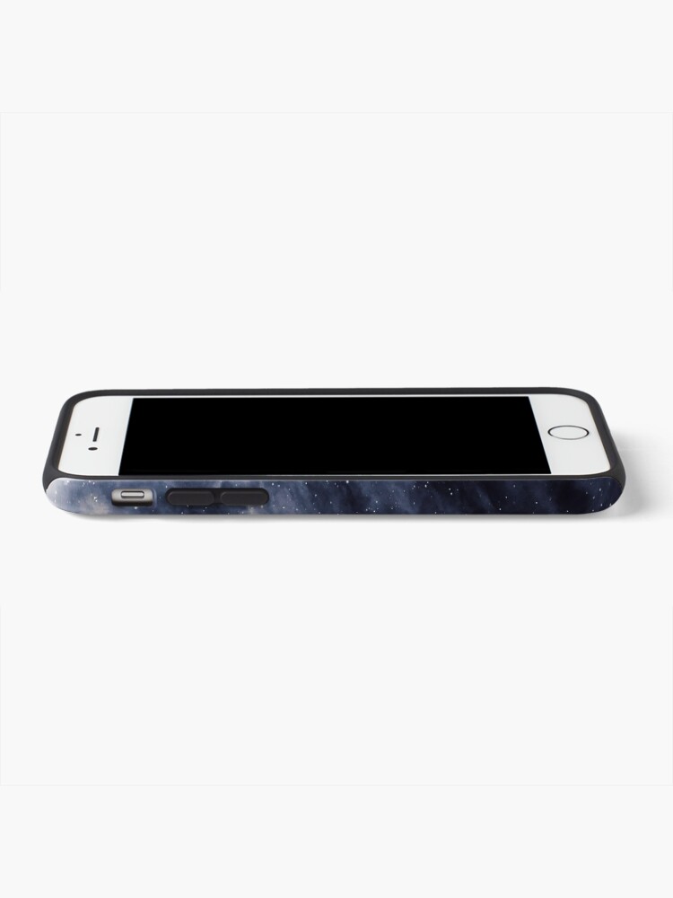 Alternate view of Blue Clouds, Blue Moon iPhone Case & Cover