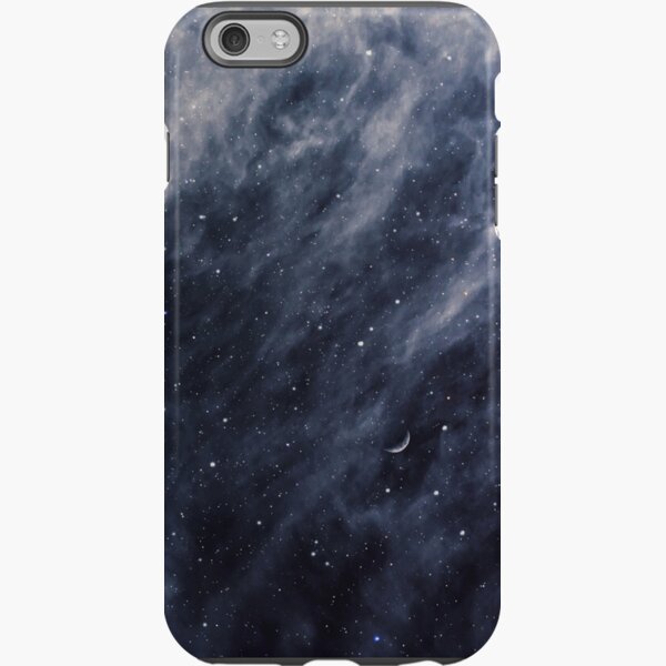 Blue Clouds, Blue Moon iPhone Tough Case