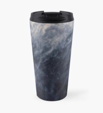 Blaue Wolken, blauer Mond Thermosbecher