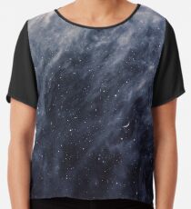 Blusa Nubes azules, luna azul