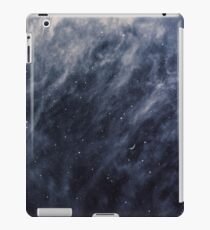 Vinilo o funda para iPad Nubes azules, luna azul