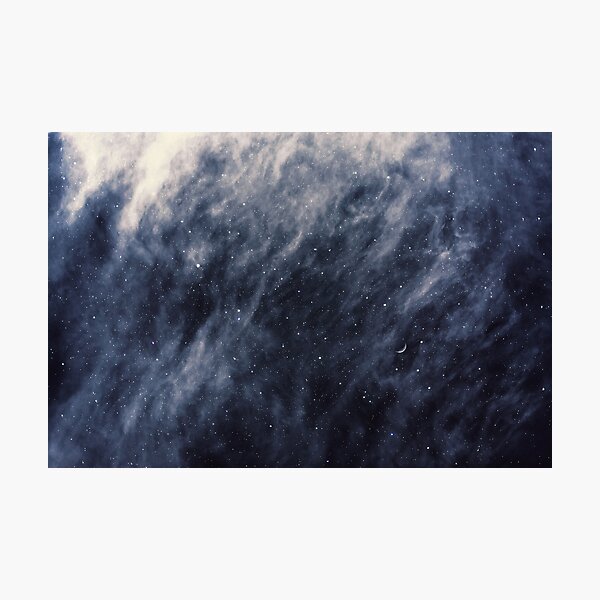 Item preview, Blue Clouds, Blue Moon designed and sold by Victoria Avvacumova.