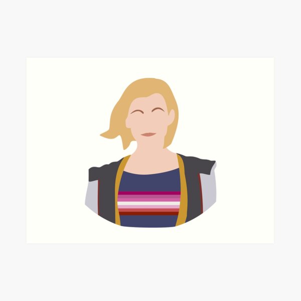 13th Doctor - Lesbian Pride Art Print