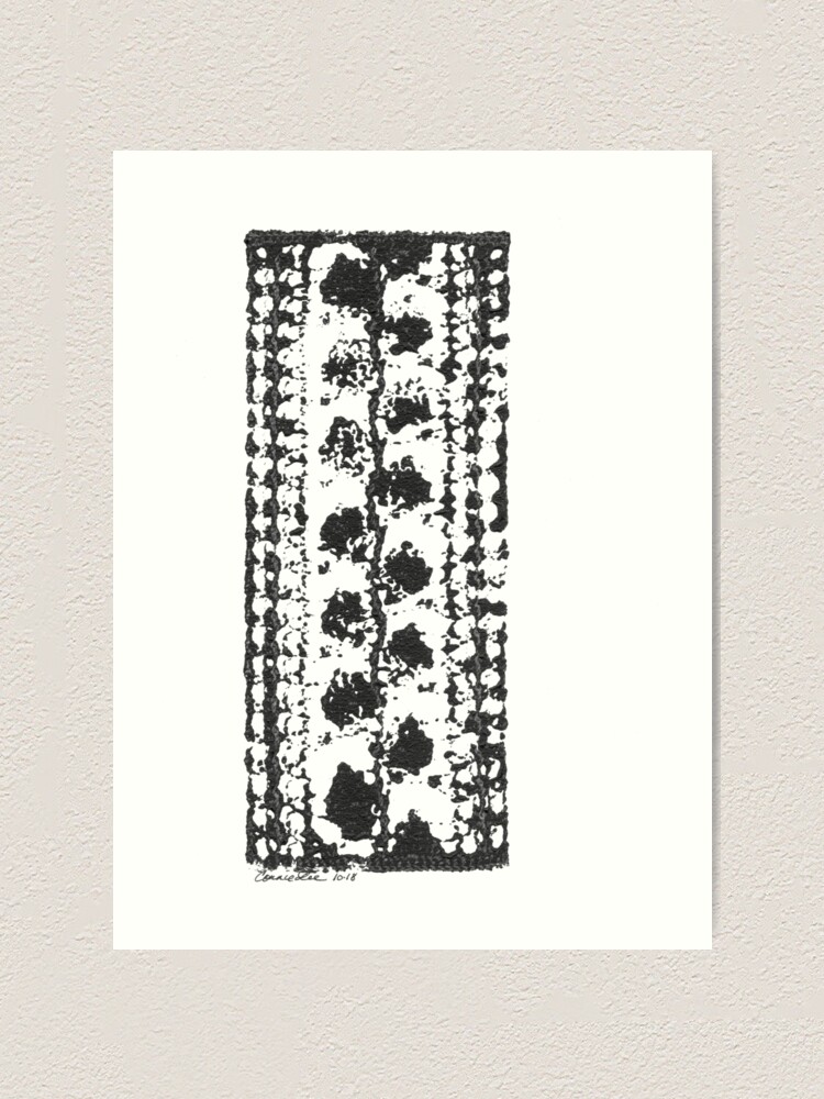 Alternate view of Crochet Impressions: LEAVES Art Print