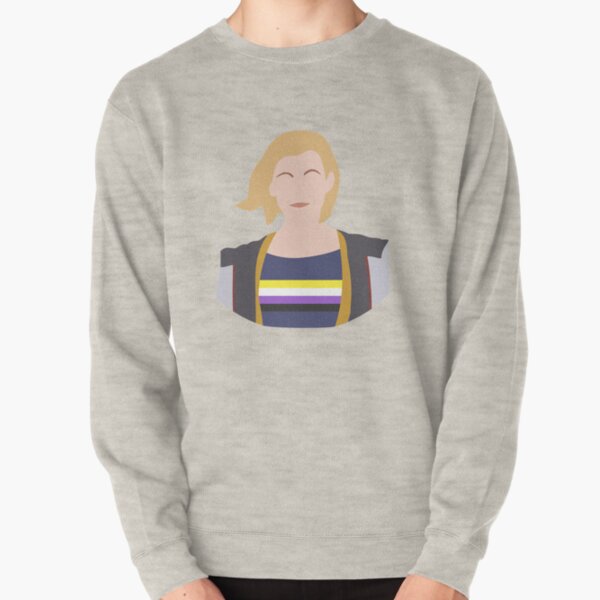 13th Doctor - Non-Binary Pride Pullover Sweatshirt
