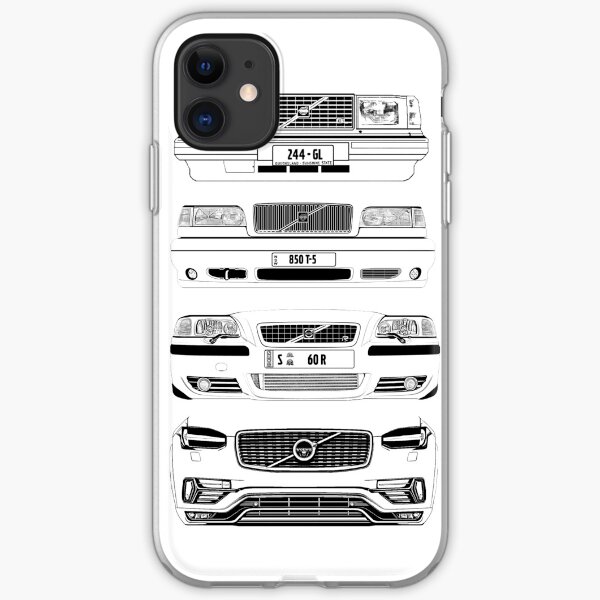 Volvo Fab Four Chassis iPhone Soft Case