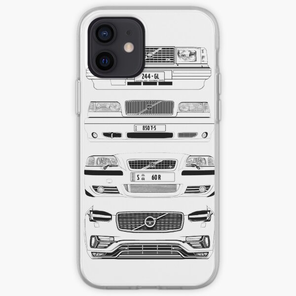 Volvo Fab Four Chassis iPhone Soft Case