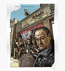 The sopranos Poster