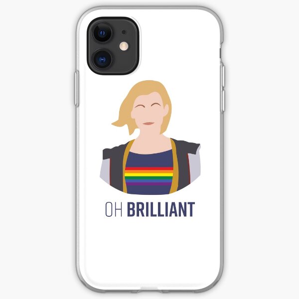 13th Doctor - Oh Brilliant - Gay Pride iPhone Soft Case