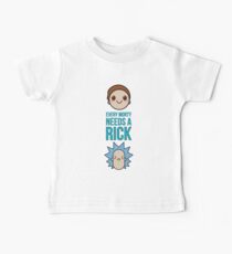 Every Morty Needs A Rick Baby Tee