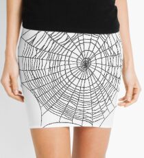 #illustration #chalkout #arachnid #web #pattern #outline #design #vector #webtogether #abstract #art #geometry #sunshade #shape #horizontal #whitecolor #blackandwhite #monochrome #bright #copyspace Mini Skirt
