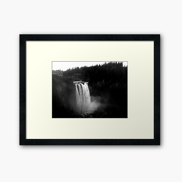 Snoqualmie Falls Framed Art Print