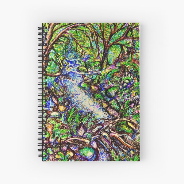 Fern Magic Spiral Notebook