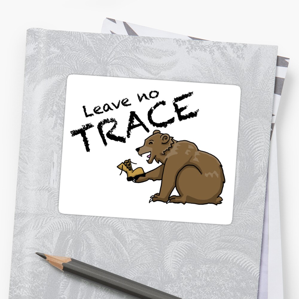 Leave No Trace Stickers