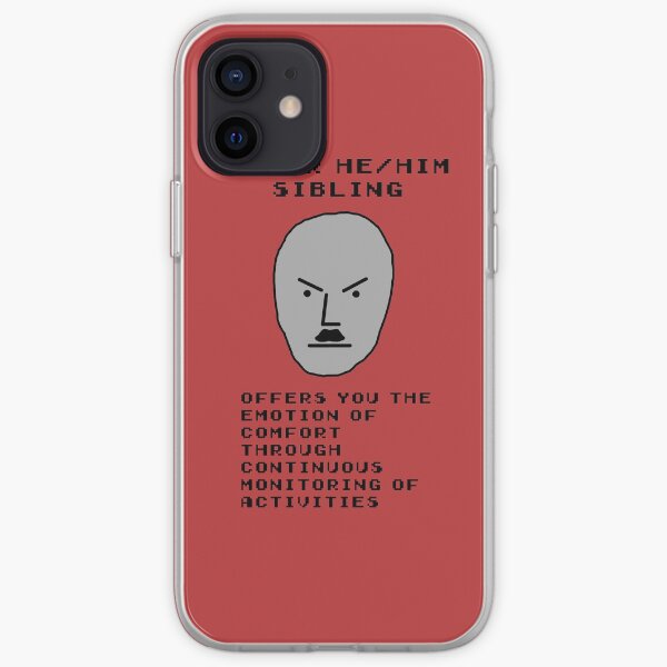 He Him Sibling iPhone Soft Case