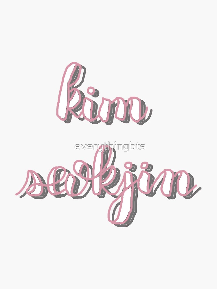 Download Cute Kim Seok Jin In Pink Wallpaper