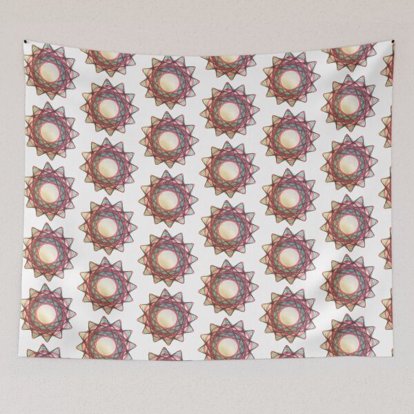 Item preview, Blue and Pink spirograph designed and sold by TravellingAlle.