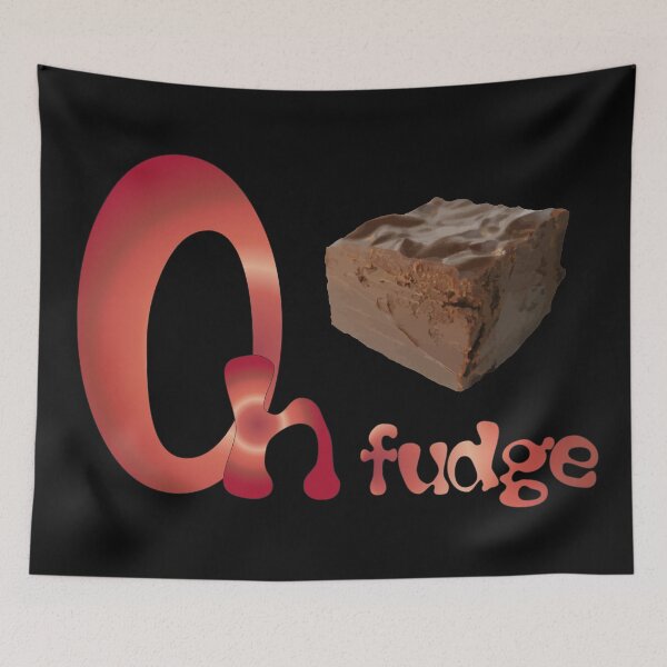 Item preview, Oh Fudge! (black) designed and sold by candhdesigns.