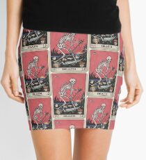 Death Tarot Mini Skirt