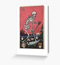 Death Tarot Greeting Card