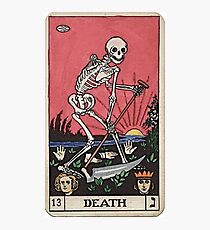 Todes Tarot Fotodruck