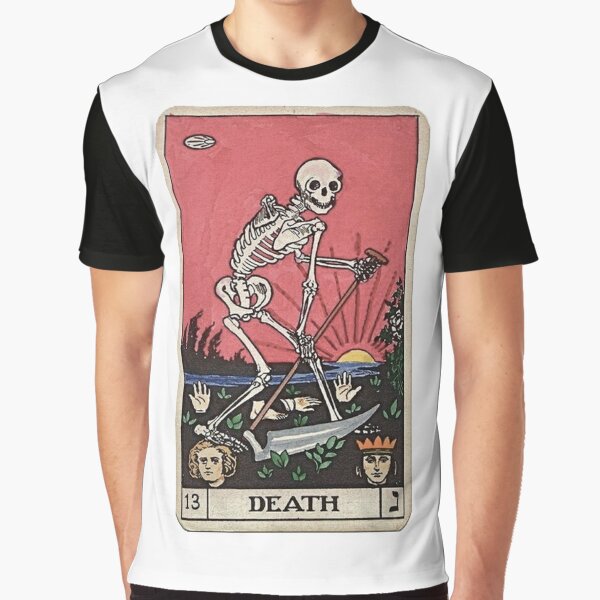 Mushroom Cloud Witchy Tarot Card Aesthetic T-Shirt