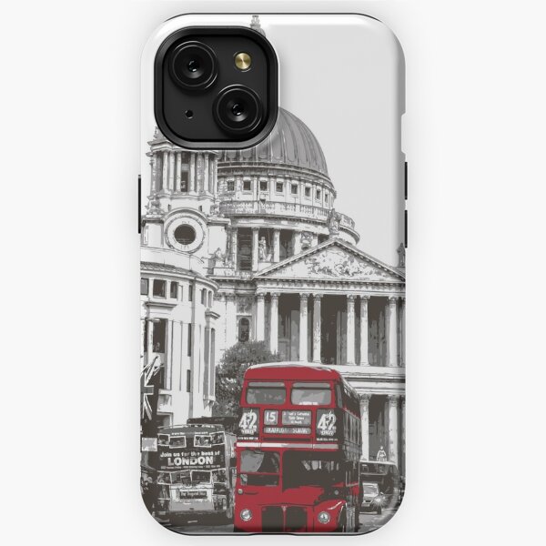 Classic Red London Double-Decker Bus Case-Mate iPhone Case