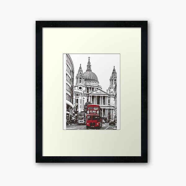 Item preview, Red Double Decker Bus in London designed and sold by TheJoeyStudio.