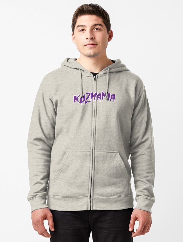 Los Angeles Old English-Blue Zipped Hoodie for Sale by vma77