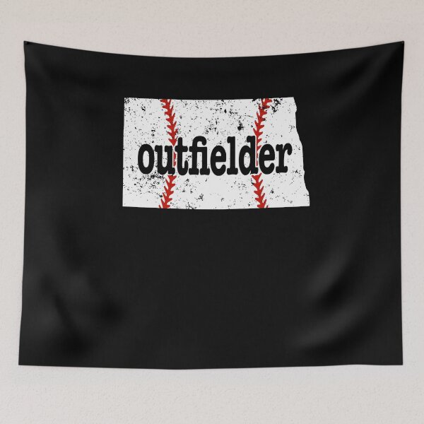 Item preview, North Dakota Softball Outfielder Baseball Outfielder designed and sold by shoppzee.
