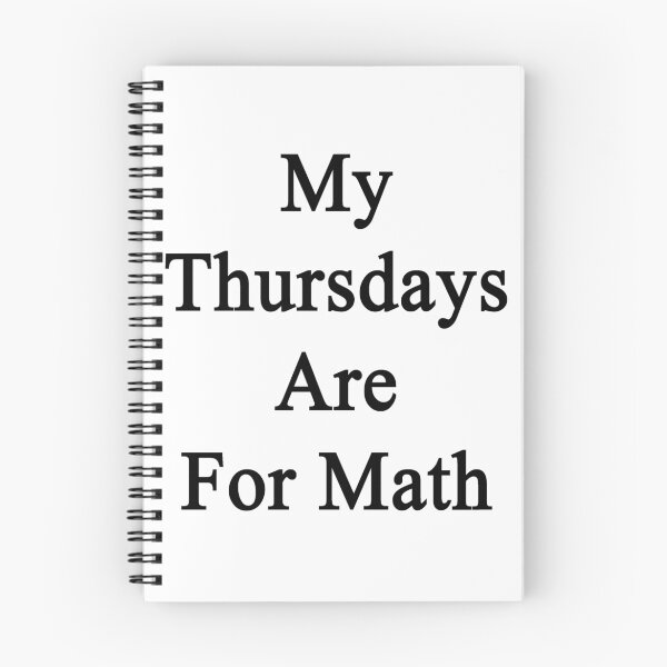Item preview, My Thursdays Are For Math  designed and sold by supernova23.