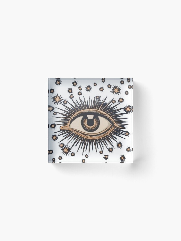 Alternate view of Vintage Eye Acrylic Block