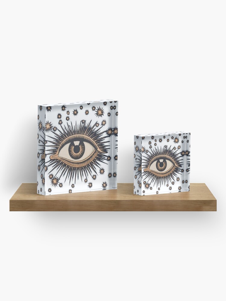 Alternate view of Vintage Eye Acrylic Block