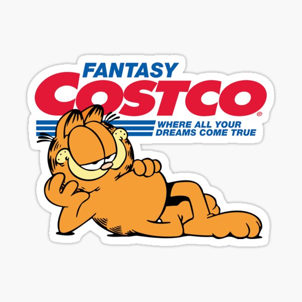 Fantasy Costco (Sticker, Shirt, and more) Sticker