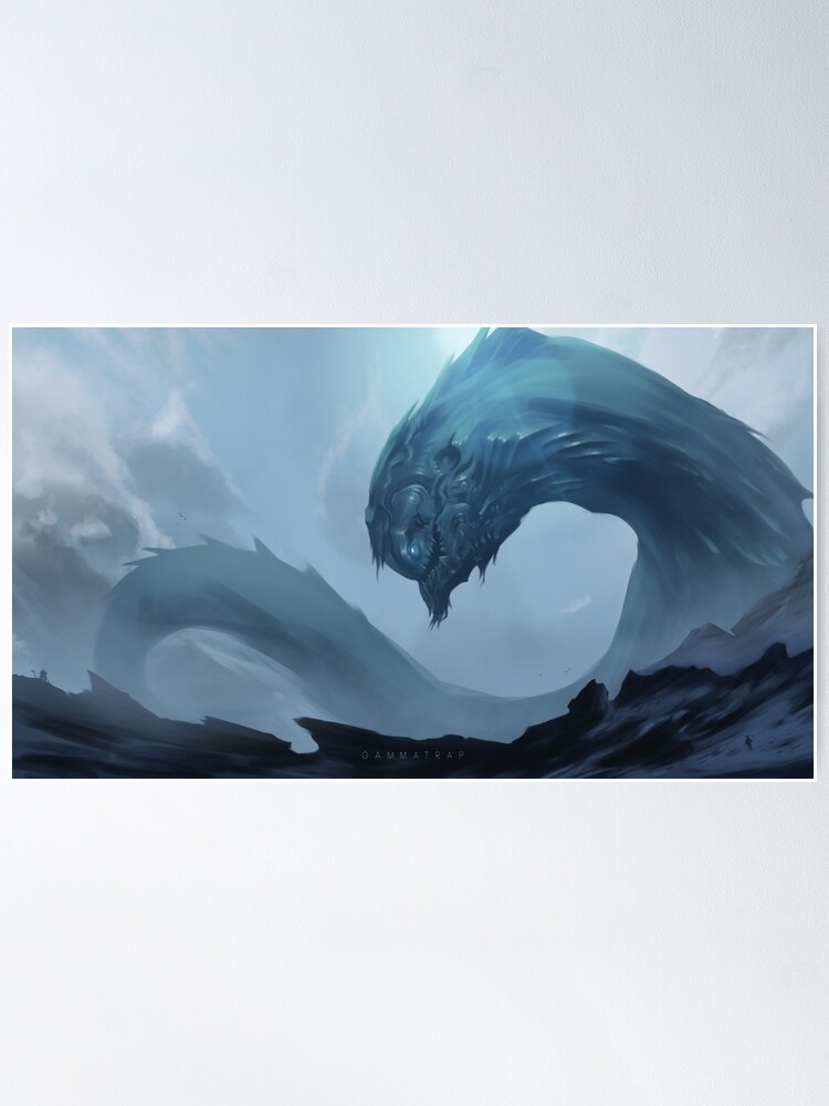 Alternate view of worm Poster