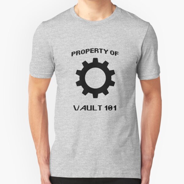 Property of Vault 101 Slim Fit T-Shirt