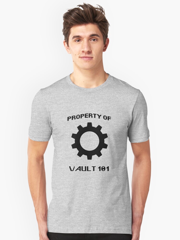 Alternate view of Property of Vault 101 Slim Fit T-Shirt
