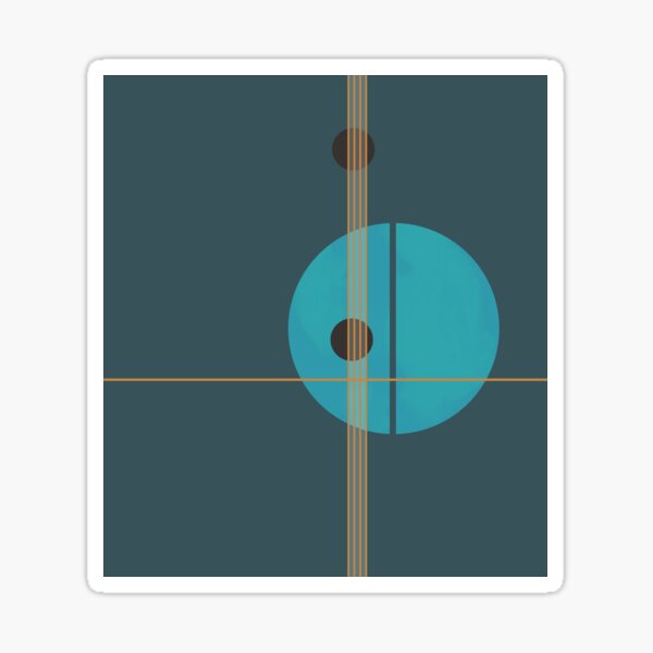 Artikel-Vorschau von Geometrische abstrakte Kunst # 4, designt und verkauft von ShaMiLaB.
