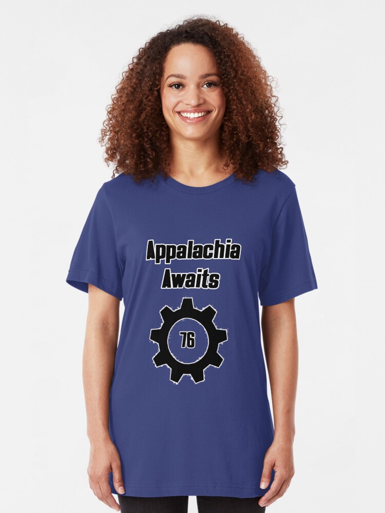 Alternate view of Appalachia Awaits - Vault 76 Slim Fit T-Shirt