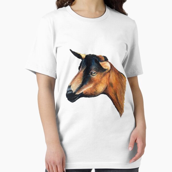 Oberhasli Goat Head T-Shirt Essential T-Shirt