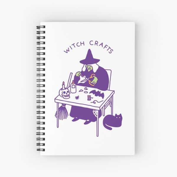 Witch Crafts Spiral Notebook