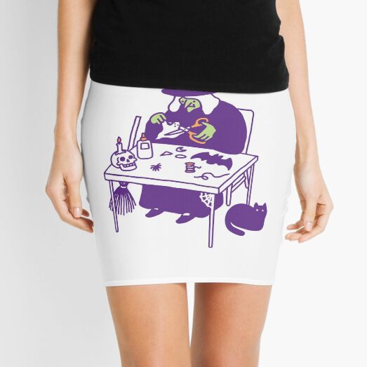 Witch Crafts Mini Skirt