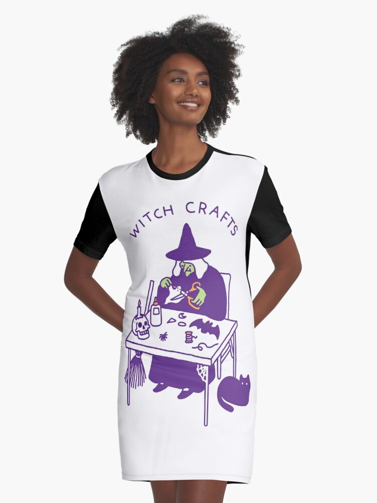 witch t shirt dress