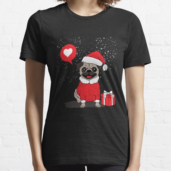 Christmas pug gift Essential T-Shirt