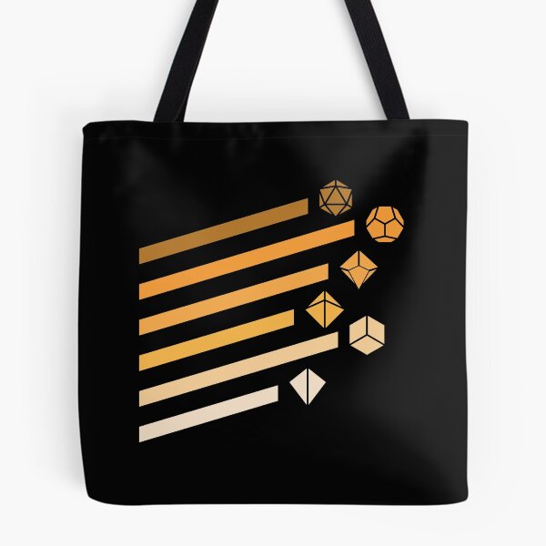 Item preview, Gold Polyhedral Dice Set Vintage Ray Tabletop Player RPG Addict designed and sold by pixeptional.
